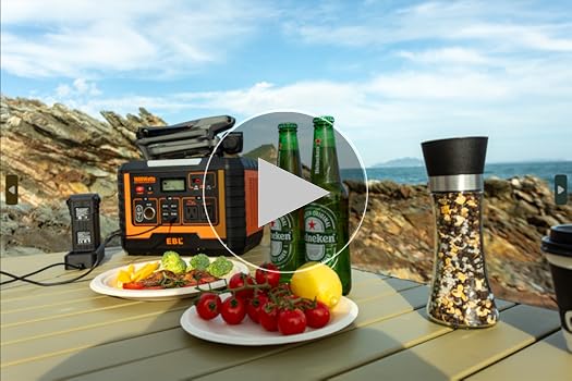 Amazon.com : EBL Portable Power Station 1000W, 999Wh Solar